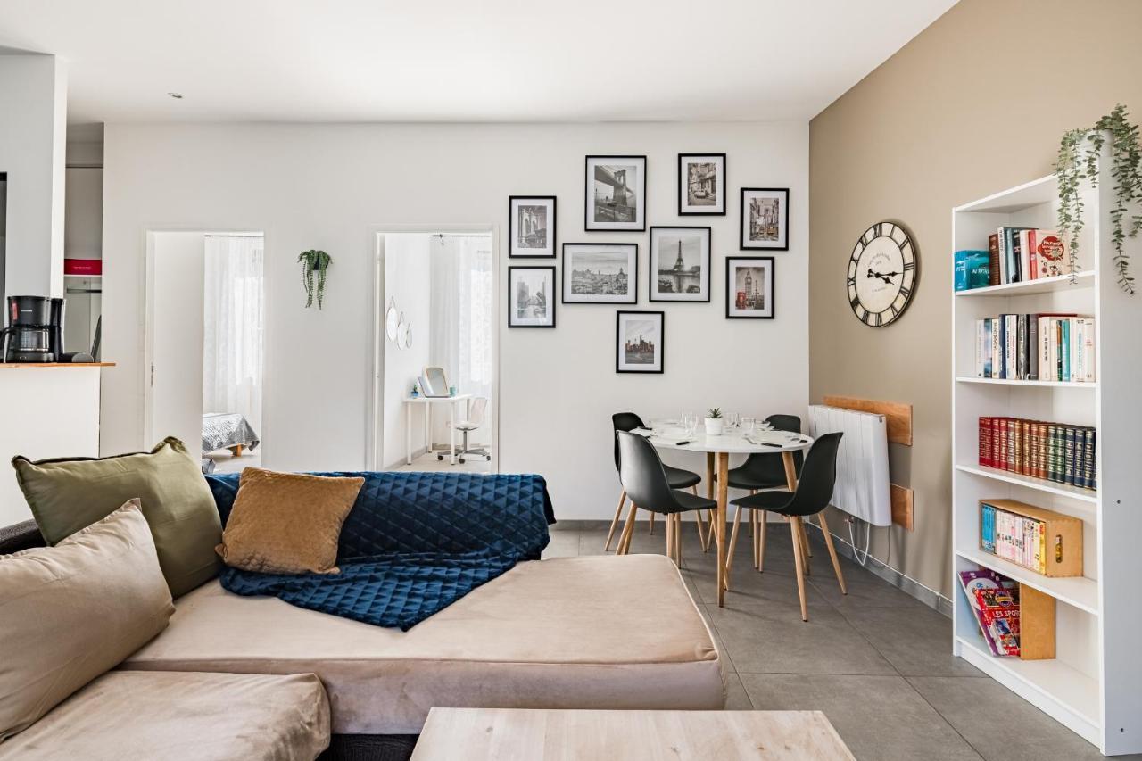 Superbe Appartement Cosy Avec Terrasse Saint-Etienne  Esterno foto